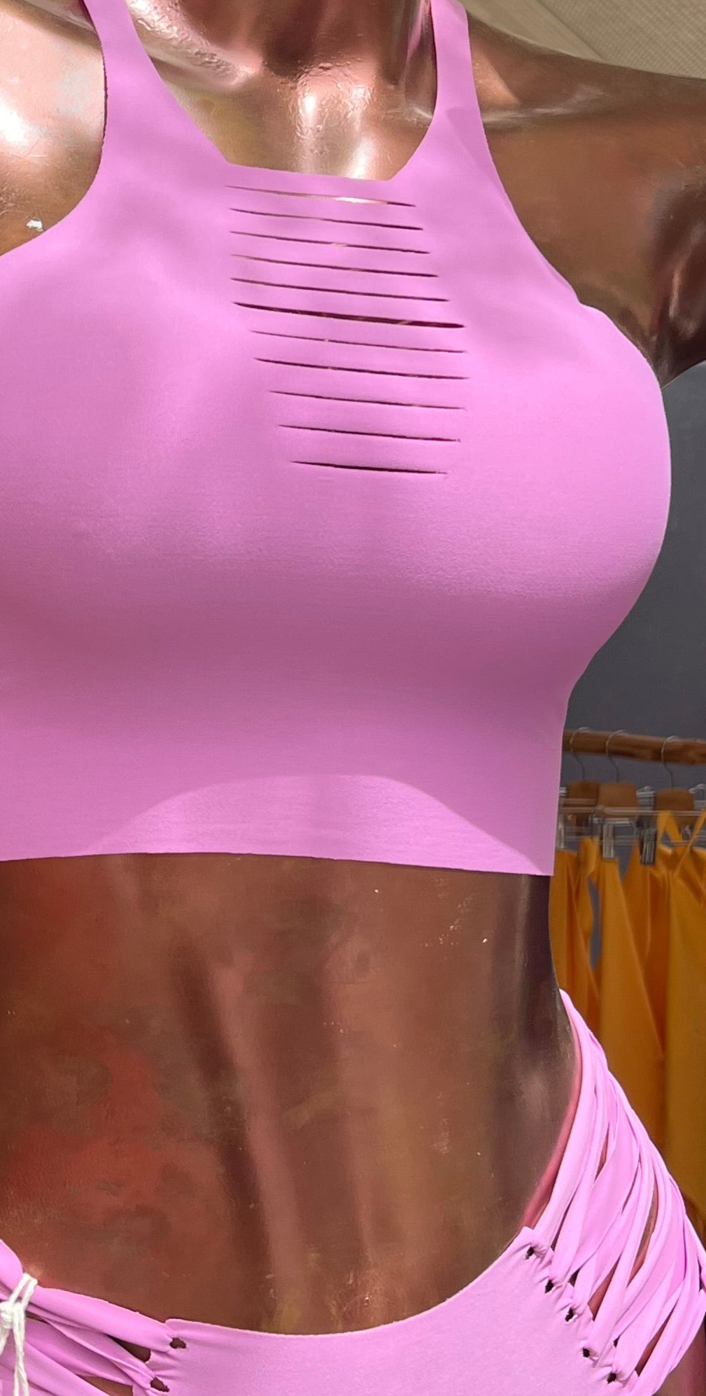 flor set bikini seamless and handmade